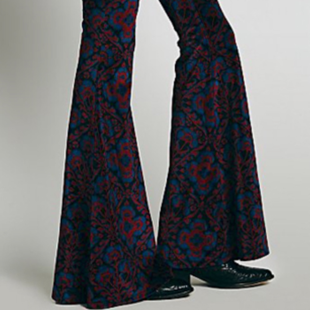Free People Velvet Flares